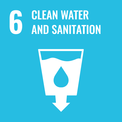 sustainable development goal 6 clean water and sanitation logo